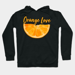 Orange Love Hoodie